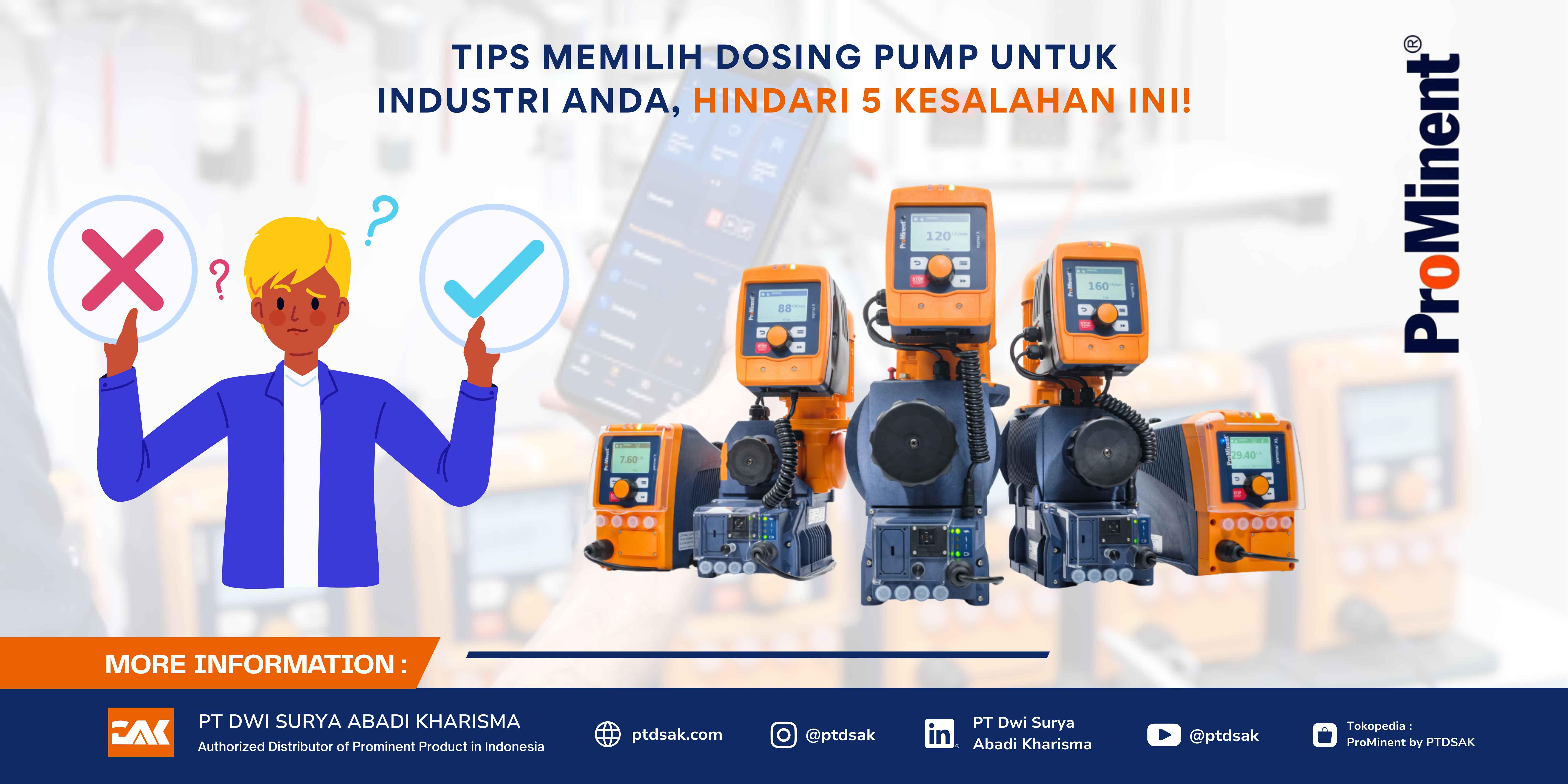 Tips Memilih Dosing Pump untuk Industri Anda, Hindari 5 Kesalahan Ini!